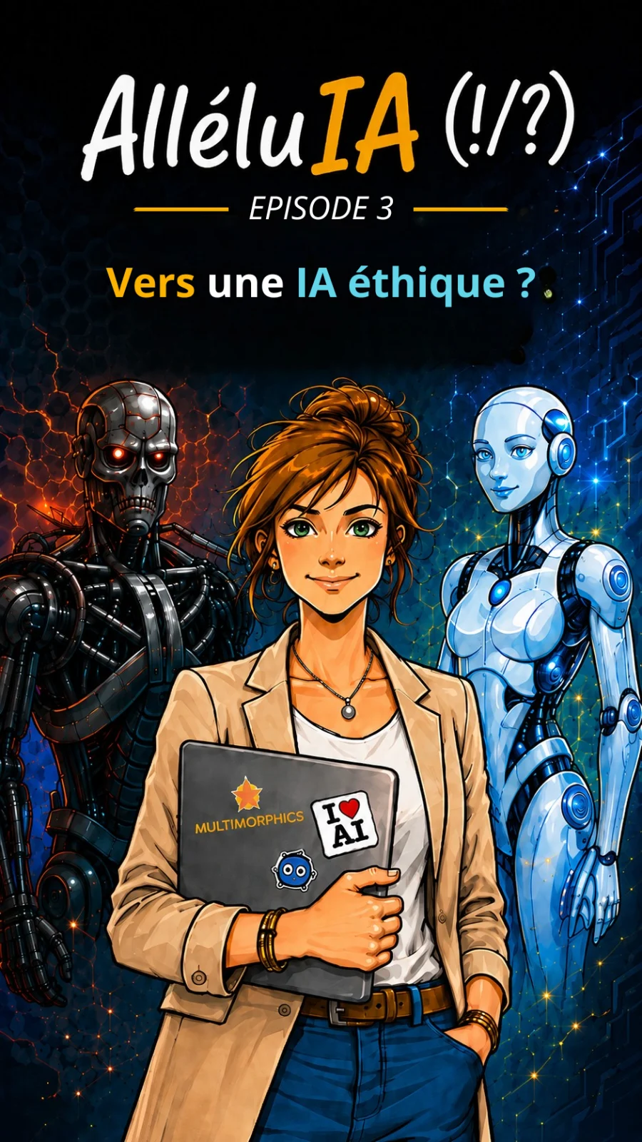 Couverture AlléluIA, épisode 3 : Vers une IA éthique ?